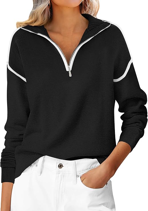 Casual Knit Pullover Sweater