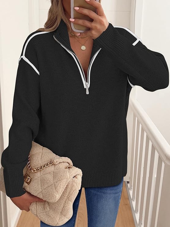 Casual Knit Pullover Sweater
